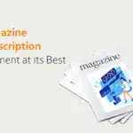 magazine subscription payments