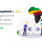 PayStack & wix integration for subscription businesses in Africa