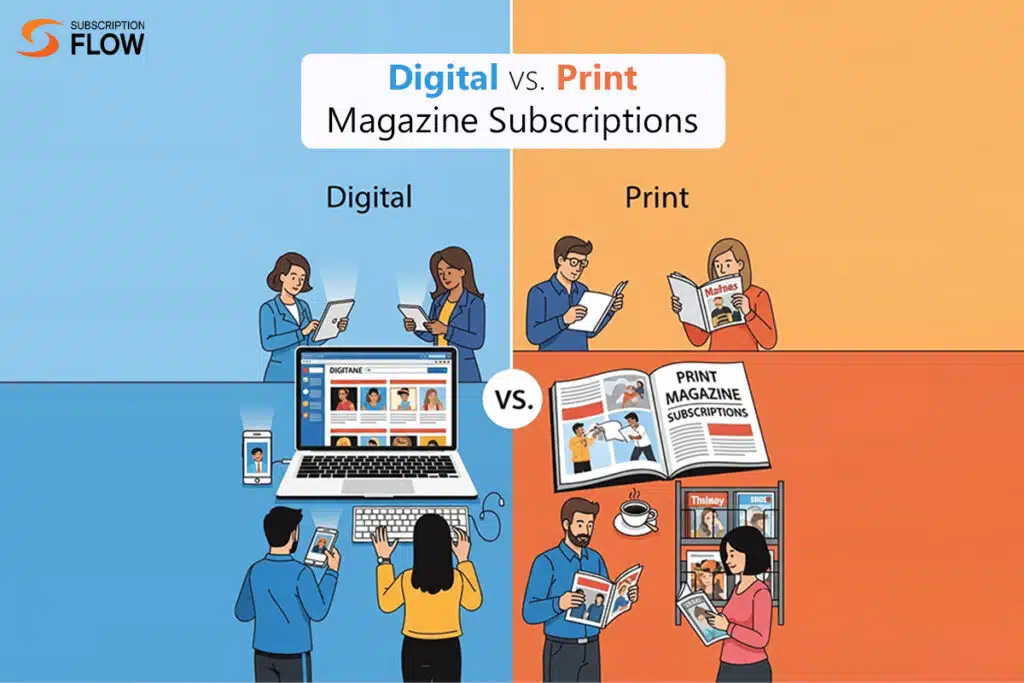 Digital vs Print Magazine Subscriptions