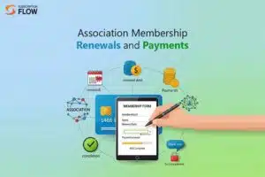 association membership renewal rates and payments.
